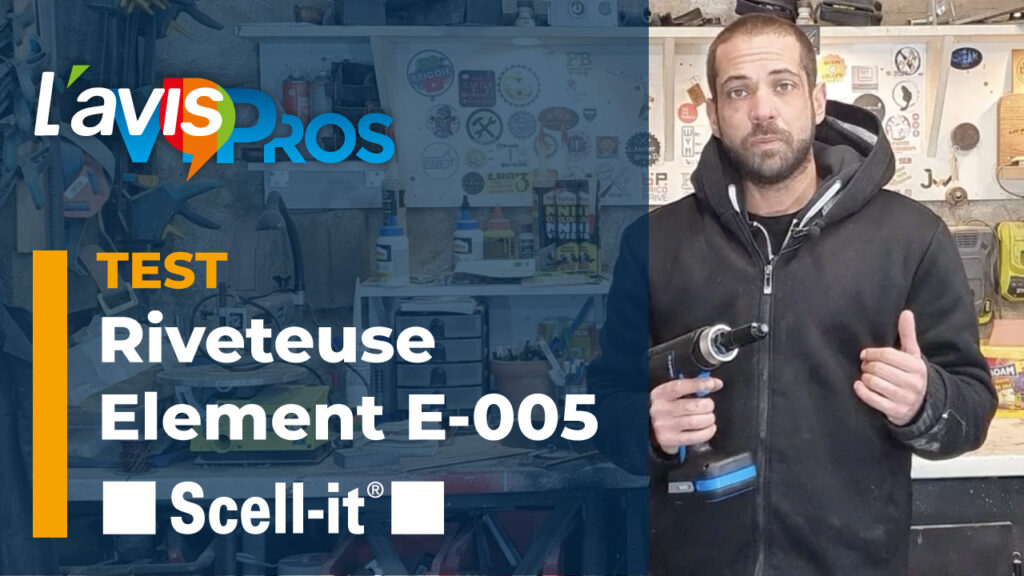 Test de la riveteuse sans-fil Element E-005 de Scell-It | L&rsquo;AvisPros