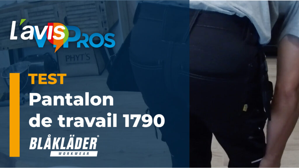 Test du pantalon 1790 de Blåkläder | L&rsquo;avisPros