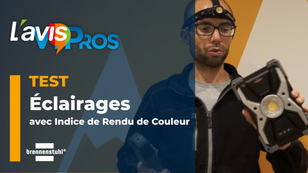 Test d&rsquo;éclairages avec Indice de Rendu de Couleur Brennenstuhl | L&rsquo;AvisPros
