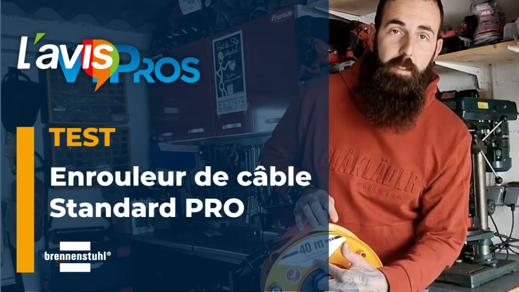 Test de l&rsquo;enrouleur de câble Standard PRO Brennenstuhl | L&rsquo;AvisPros
