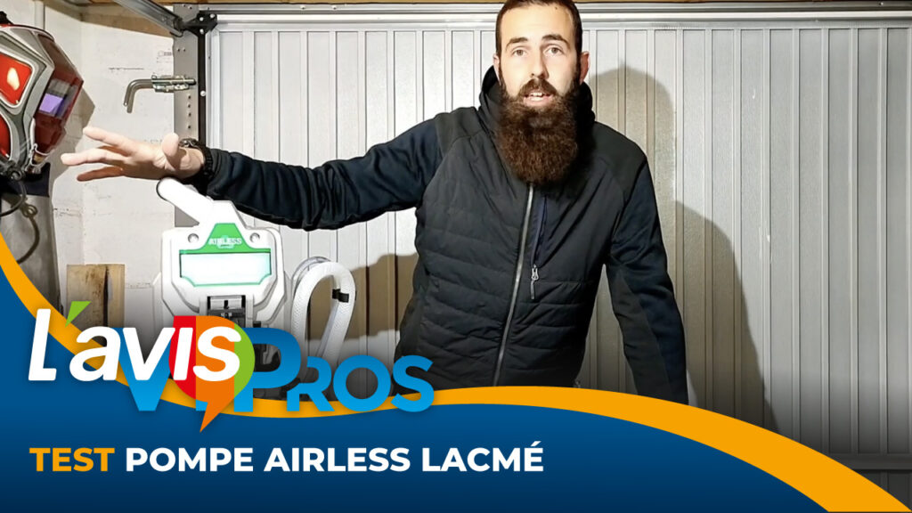 Test de la pompe Airless de Lacmé | L&rsquo;avisPros