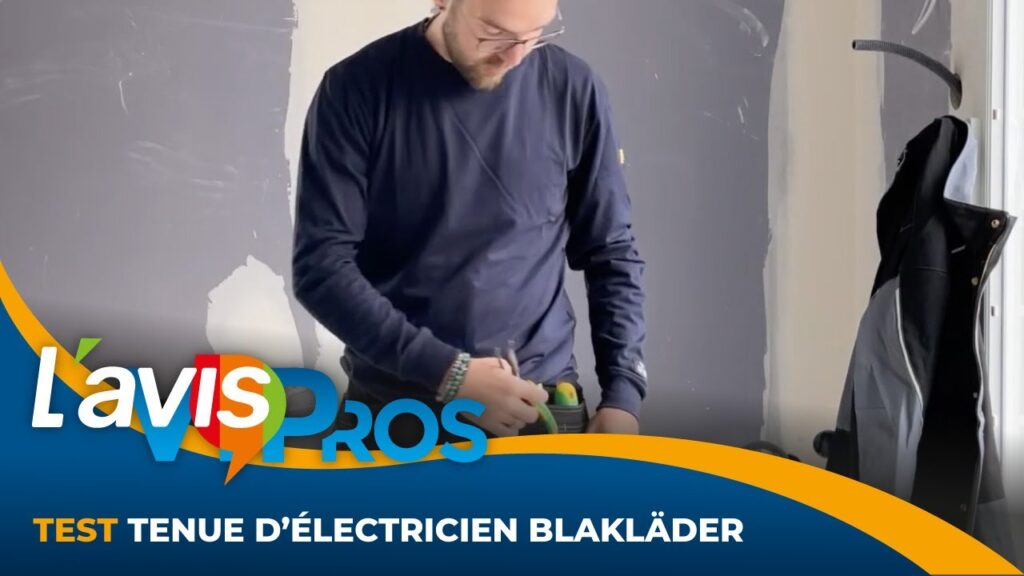 Test d&rsquo;une tenue d&rsquo;électricien Blåkläder | L&rsquo;avisPros