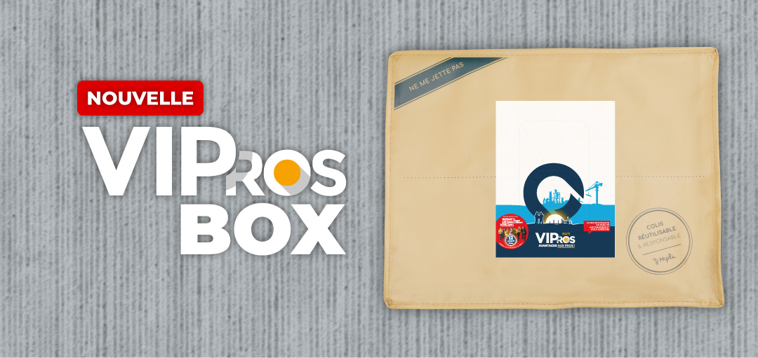 La nouvelle VIPros Box arrive dans une pochette éco-responsable