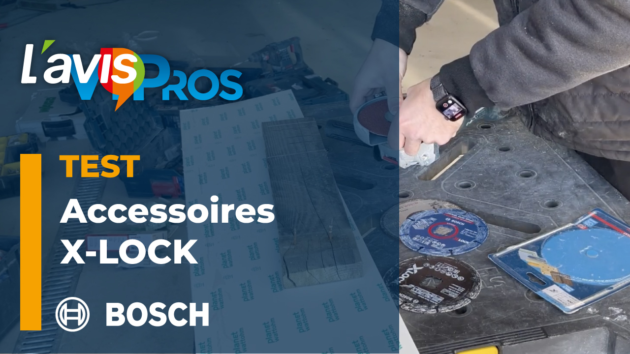 Test des accessoires X-LOCK de Bosch | L&rsquo;avisPros