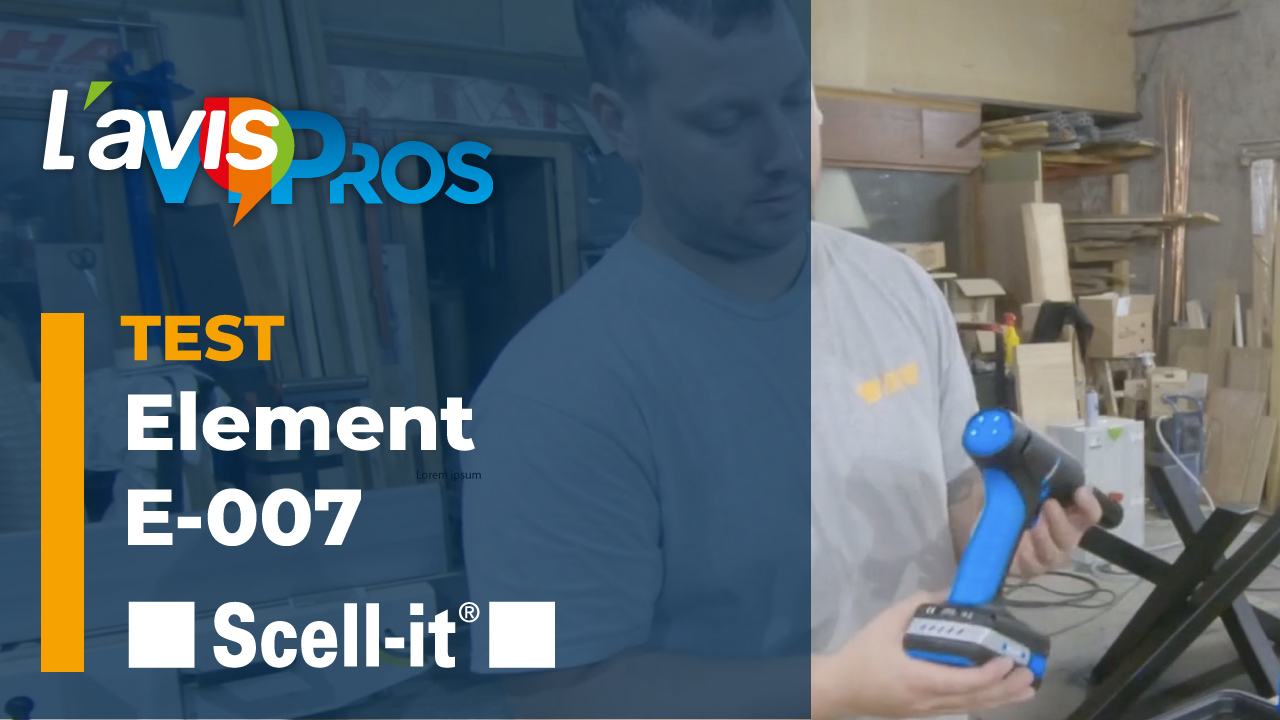 Avis sur le poseur de chevilles à expansion Element E-007 de Scell-It
