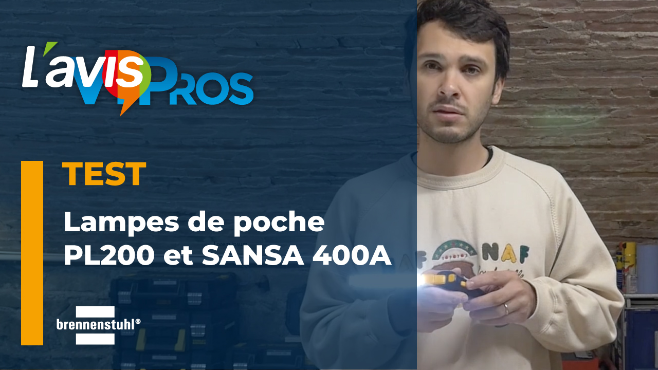 Test de la lampe de poche PL 200 et de la lampe torche SANSA 400 A de Brennenstuhl | L&rsquo;AvisPros