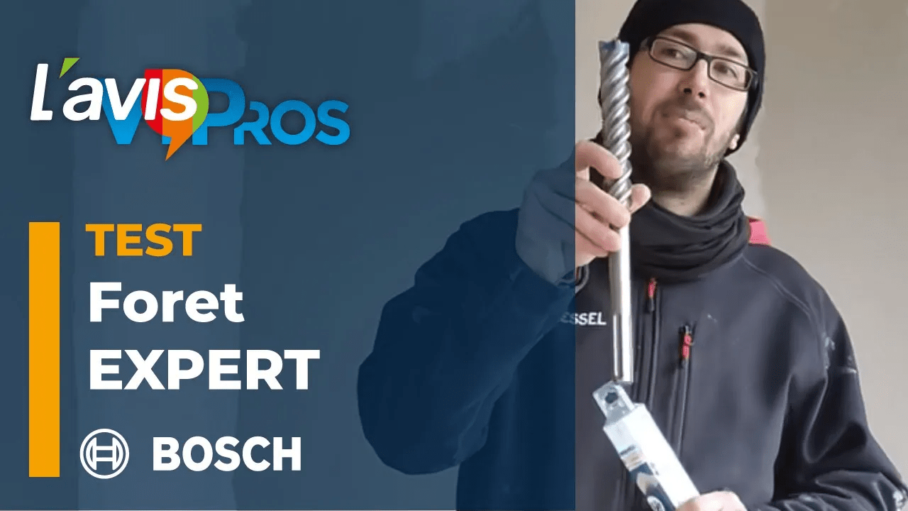 Test du foret EXPERT de Bosch | L&rsquo;avisPros