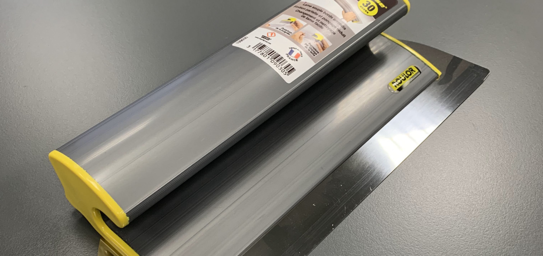 Couteaux à lisser TECHNO-LISSE de Roulor : la garantie d&rsquo;un ratissage de qualité