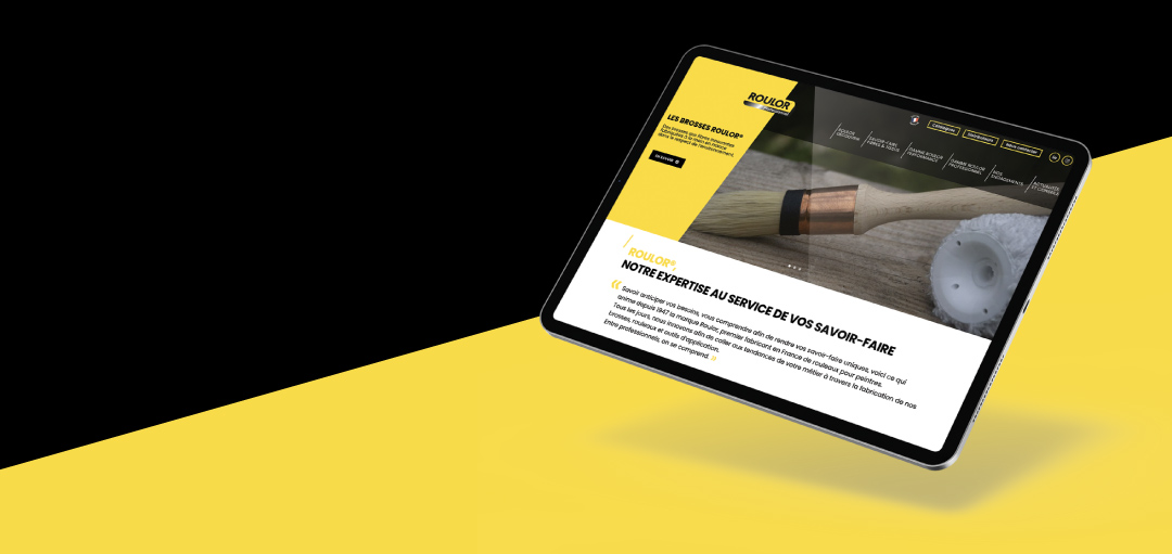 Roulor (groupe Nespoli) vous présente son nouveau site internet