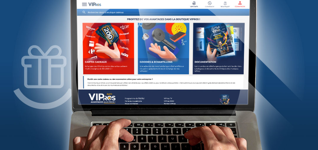 VIPros présente sa nouvelle boutique en ligne