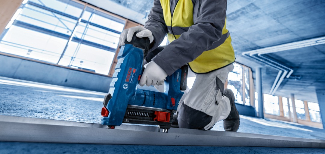 Découvrez le nouveau cloueur béton Biturbo GNB 18V-38 Bosch Professional