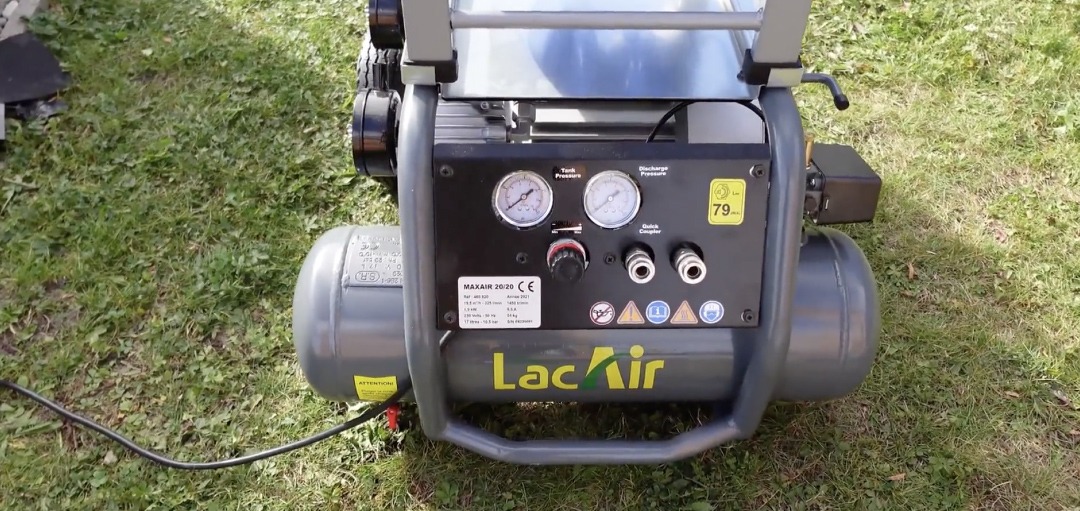Testé et approuvé : le compresseur MAXAIR 20/20 de Lacmé