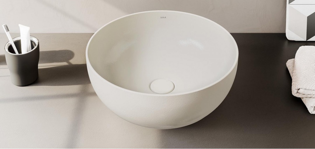 VitrA lance une nouvelle vasque de lavabo 100% recyclée