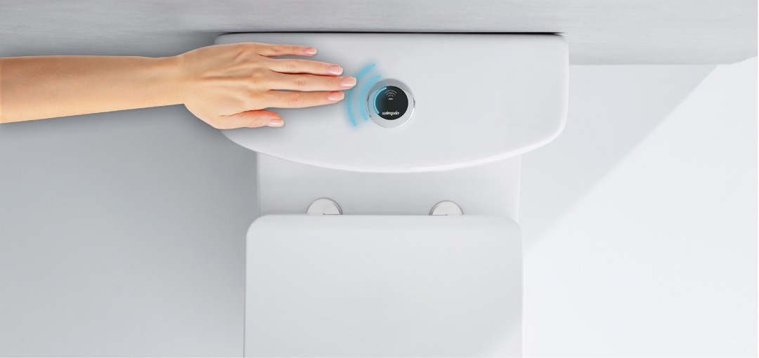 Touchless : le mécanisme de chasse d&rsquo;eau sans contact 100% hygiénique de Wirquin