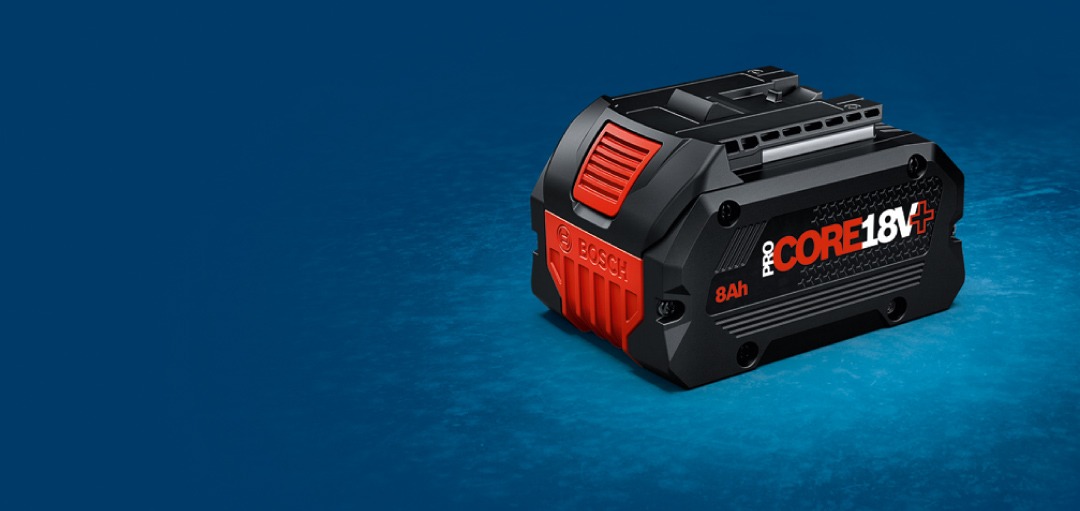 ProCORE18V+ : Bosch Professional lance sa nouvelle gamme de batteries  !