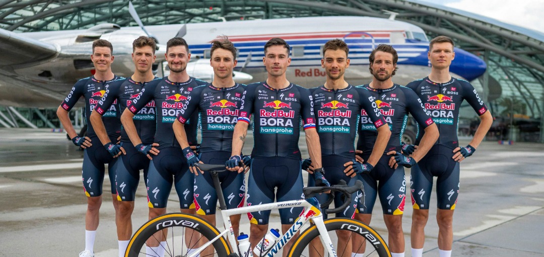 Hansgrohe, sponsor officiel de l&rsquo;équipe cycliste Red Bull-BORA-hansgrohe