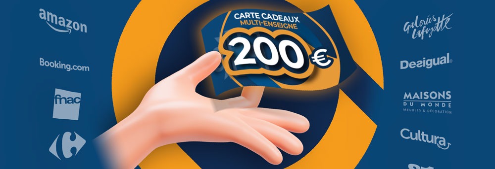 E-carte cadeau multi enseignes VIPros