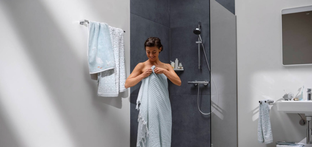 Ecostat Fine : les nouveaux thermostats Hansgrohe, pour des douches fiables au confort maximal