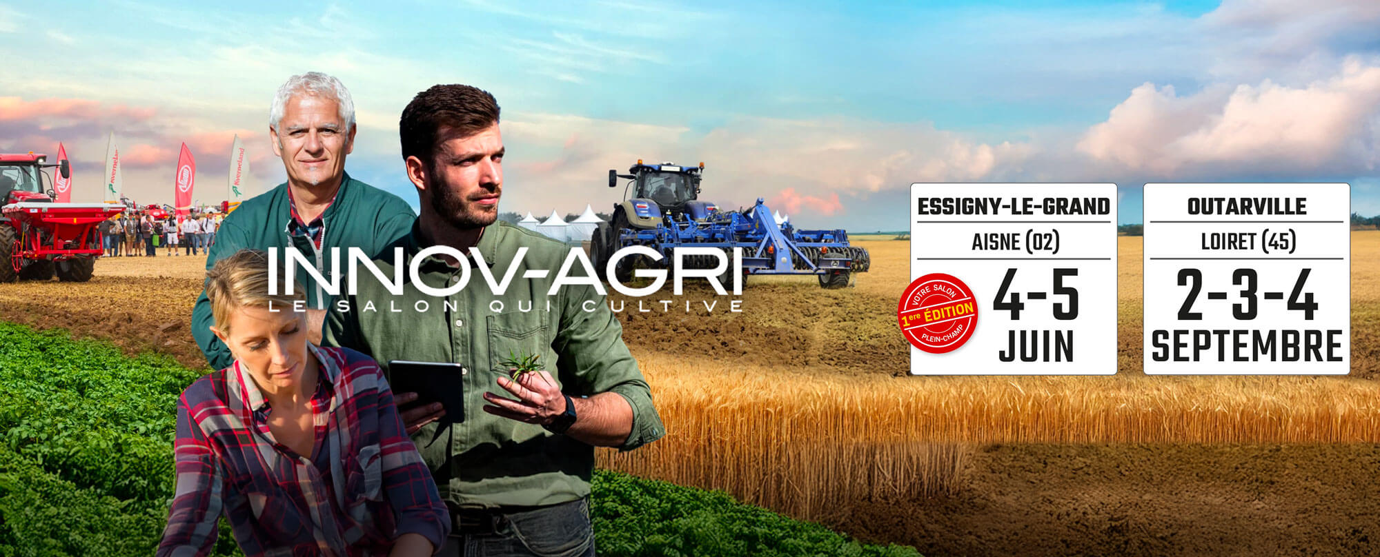 Innov-Agri 2025 : deux dates, deux lieux pour une édition exceptionnelle 