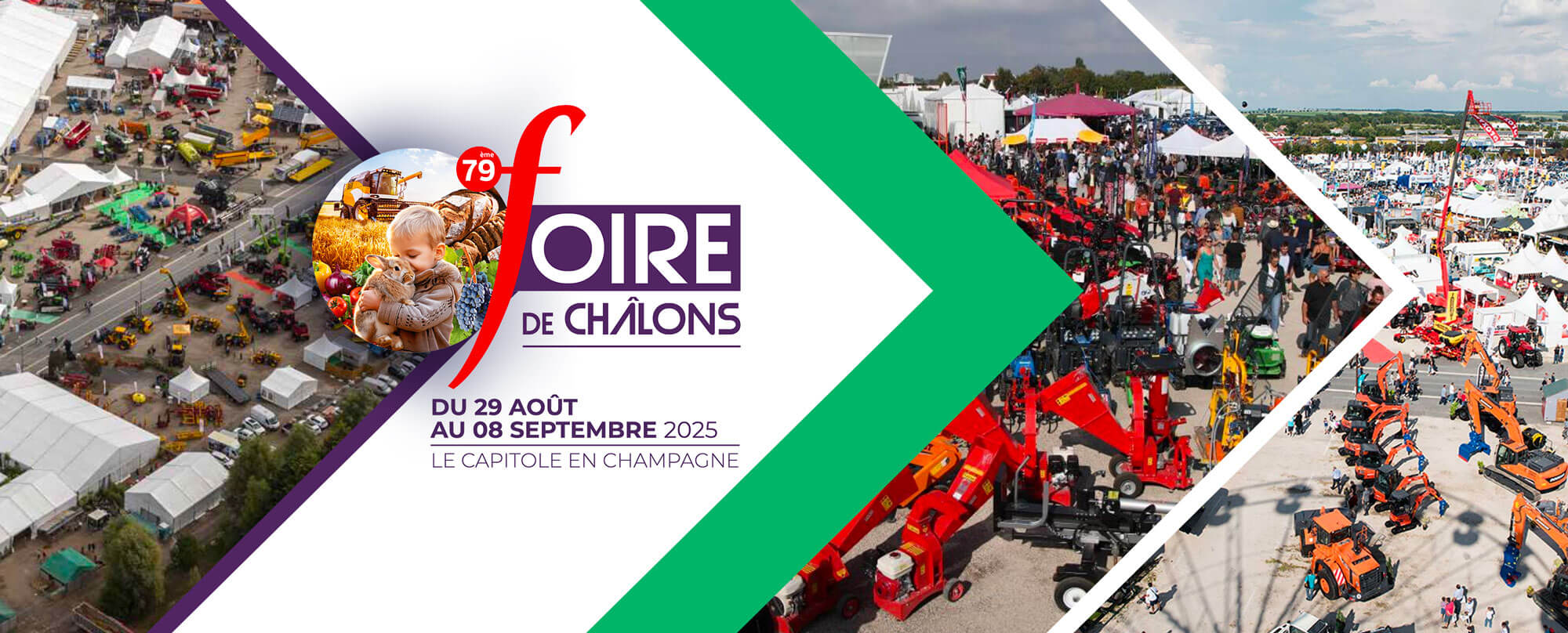 Foire de Châlons 2025 du 29 août au 8 septembre &#8211; Le capitole en champagne