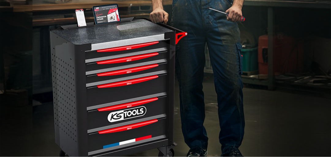 KS Tools dévoile sa première servante d’atelier fabriquée en France