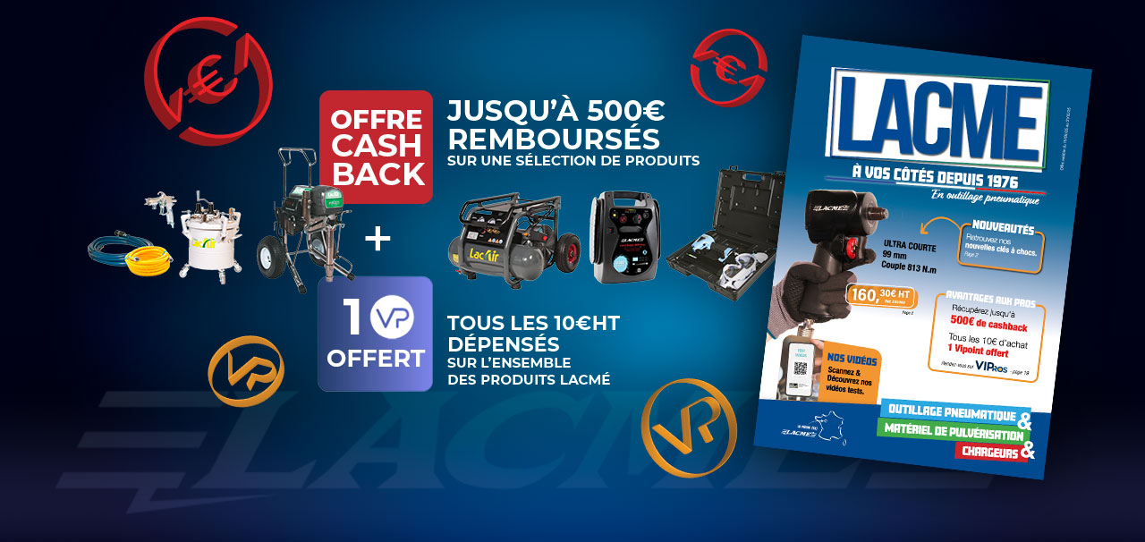 Lacmé dévoile son nouveau prospectus de la rentrée et des offres Cashback exclusives