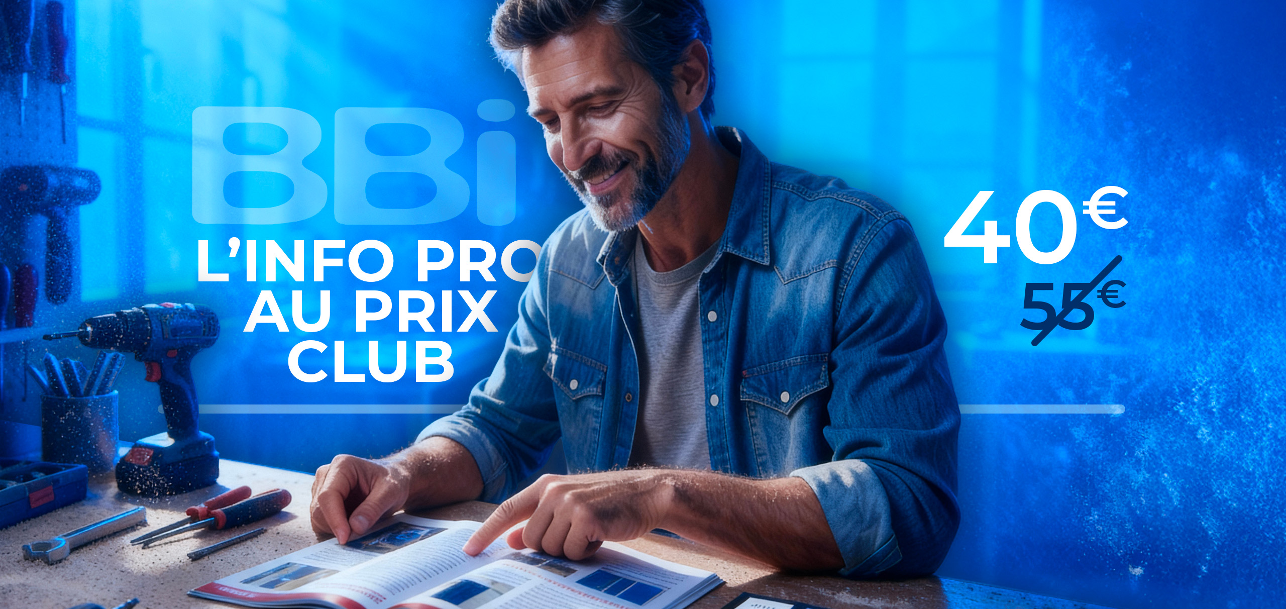 Découvrez le magazine BBI à un tarif avantageux réservé aux membres du Club VIPros