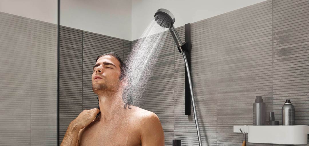 Une expérience de douche exceptionnelle et unique avec Pulsify Select S 105 de Hansgrohe
