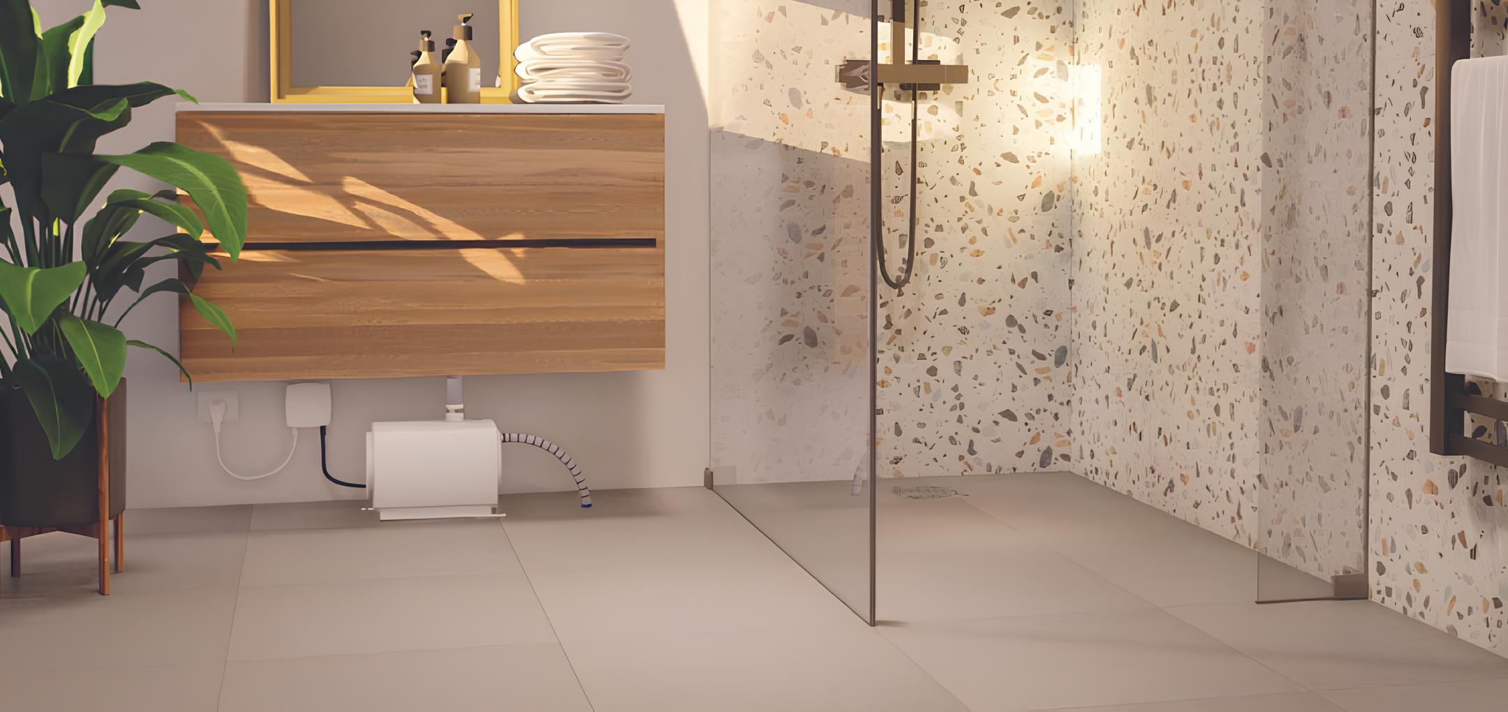 Sanifloor+ de SFA : la gamme de pompes de relevage pensée pour les douches à l’italienne