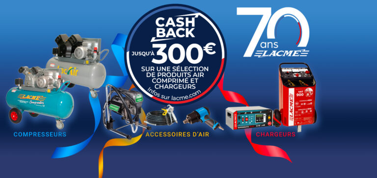 LACMÉ fête ses 70 ans et vous rembourse jusqu’à 300 € sur une sélection de produits