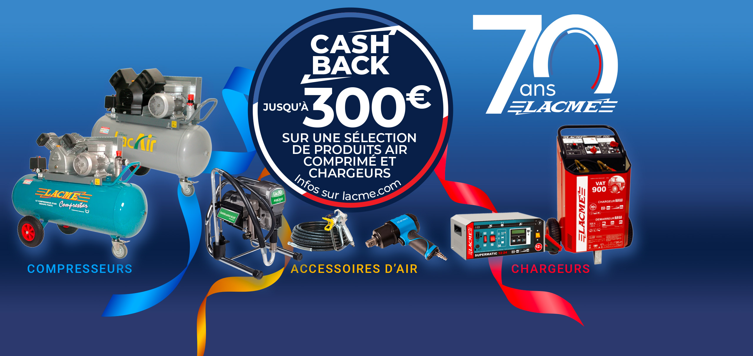 LACMÉ fête ses 70 ans et vous rembourse jusqu’à 300 € sur une sélection de produits