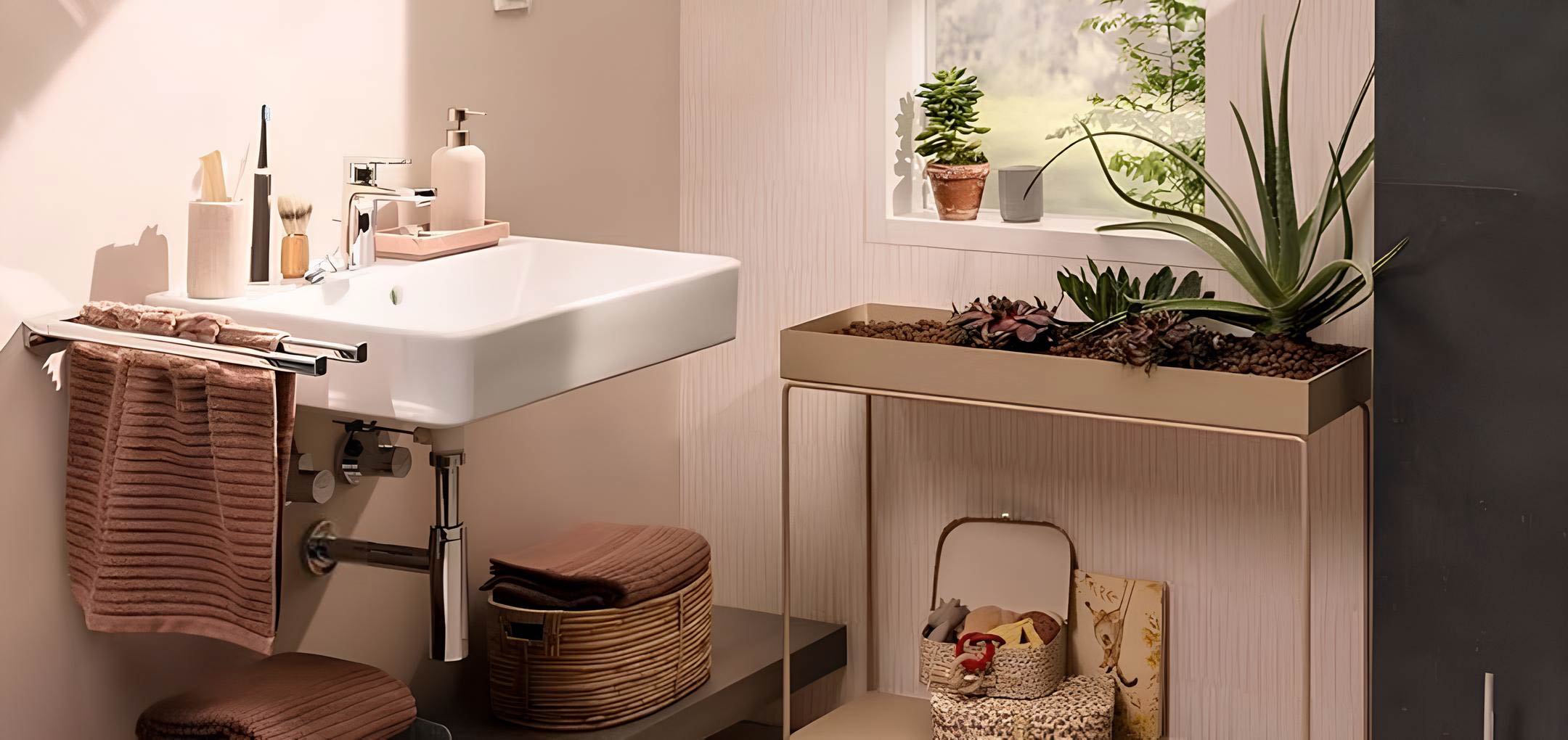 Flowstar S de Hansgrohe : le siphon de lavabo design et fiable qui valorise vos installations